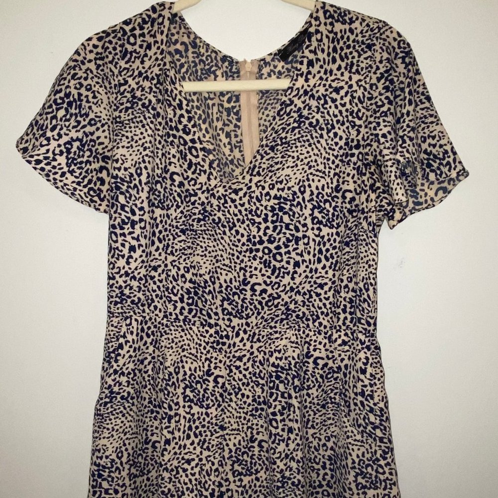 Cheetah Print Romper- Size M